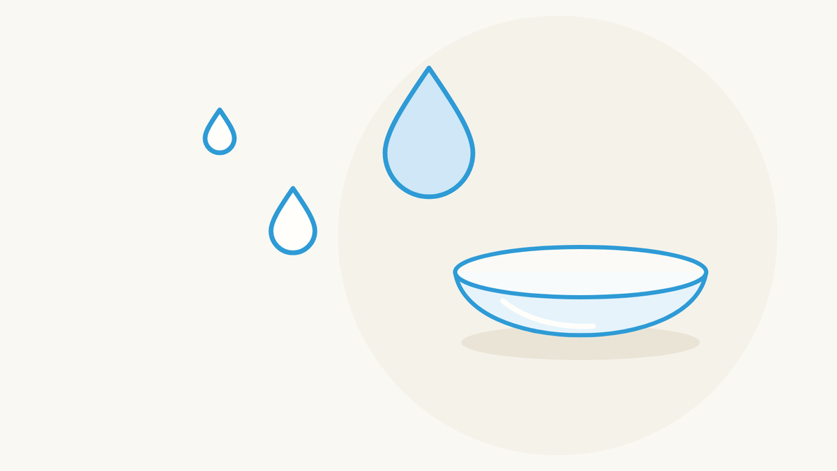 Verres de contact et yeux secs : ce qui aide