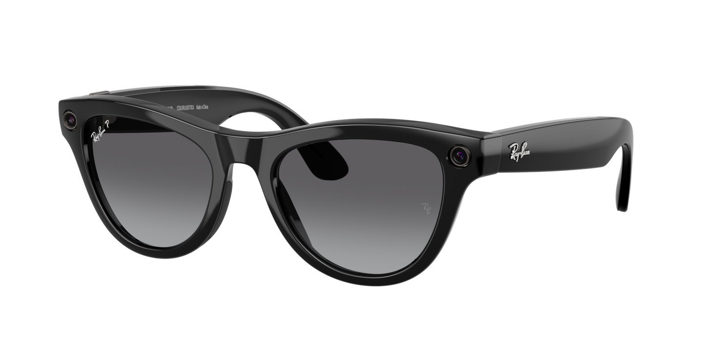 Ray-Ban Meta 4014 601/T3 Black AI Glasses — view 2