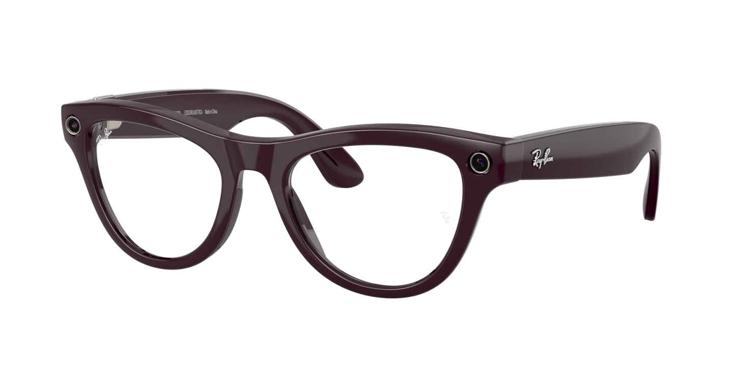 Ray-Ban Meta 4014 6701CH Mystic Violet AI Glasses — view 2
