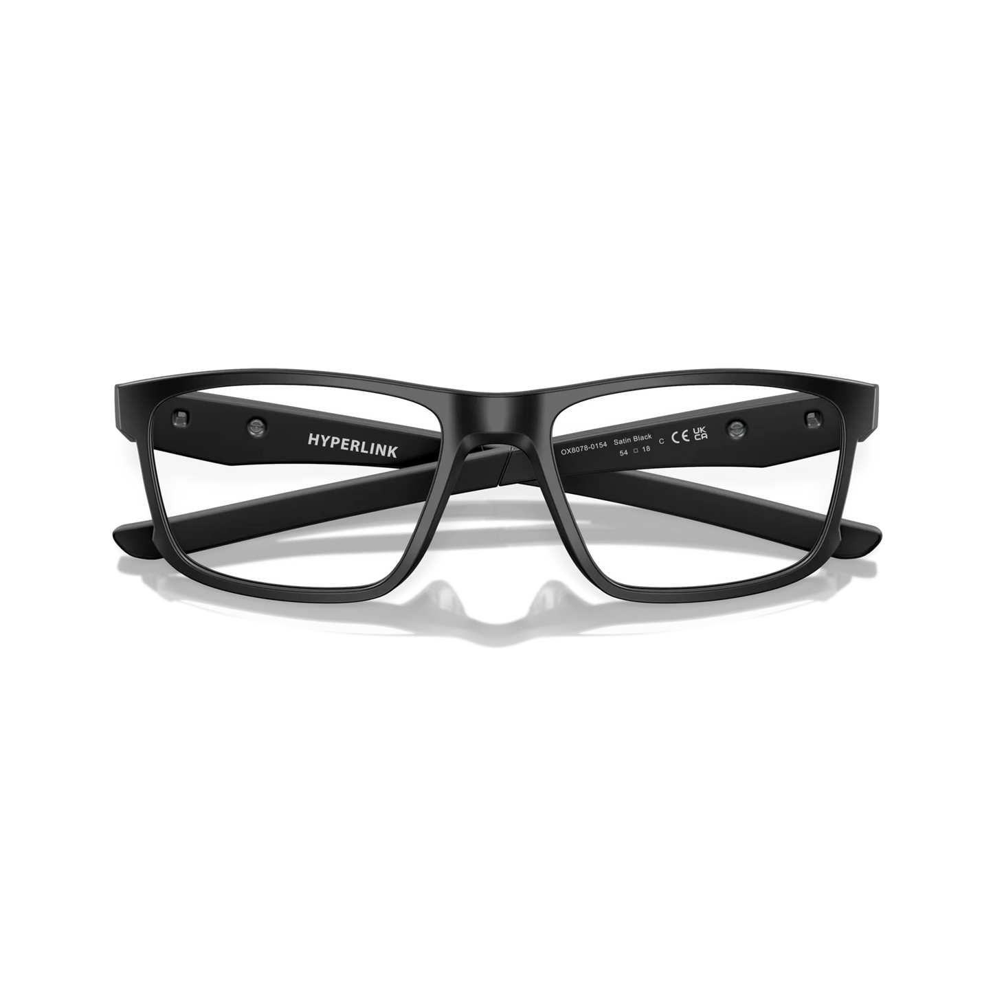 Oakley 8078 807801 Satin Black Eyeglasses