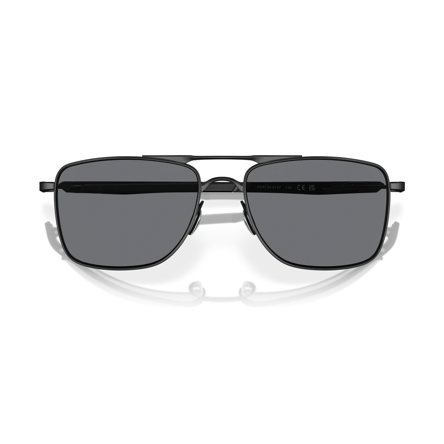 Oakley 4124 412401 Matte Black Sunglasses