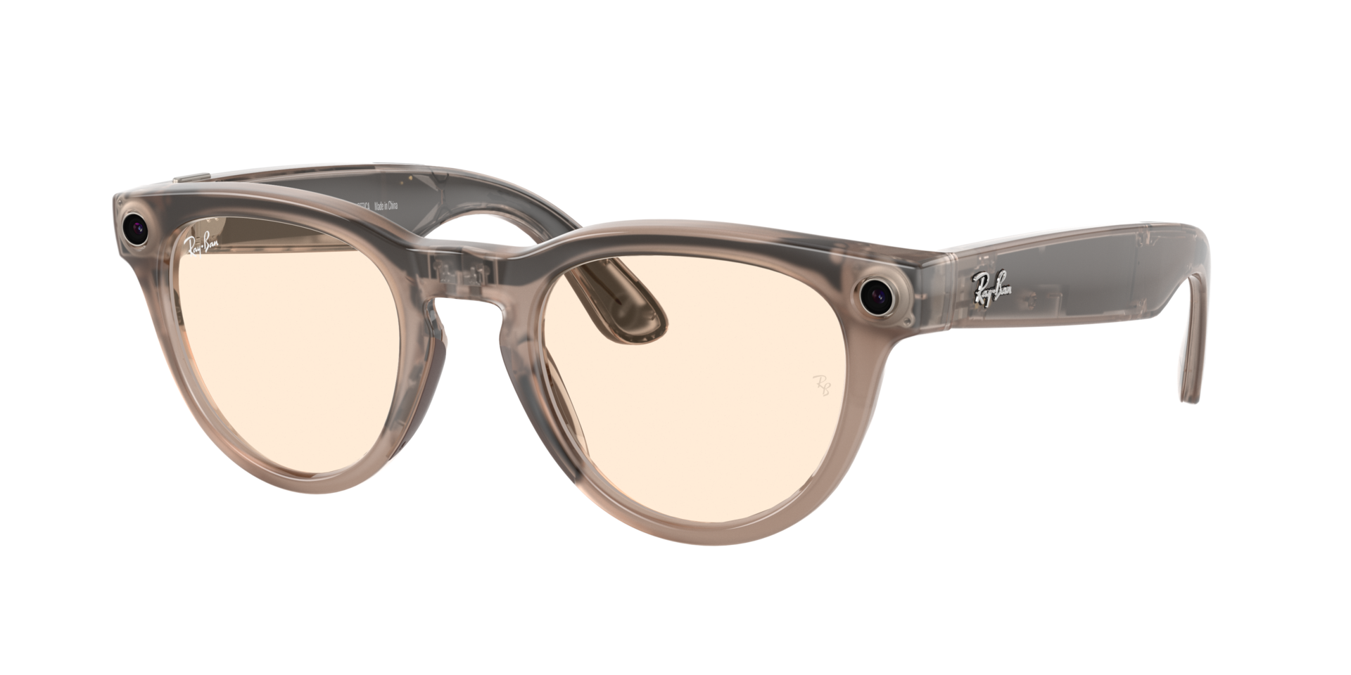 Ray-Ban Meta 4009 6705ZX Warm Stone AI Glasses — view 2