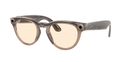 Ray-Ban Meta 4009 6705ZX Warm Stone AI Glasses — view 2