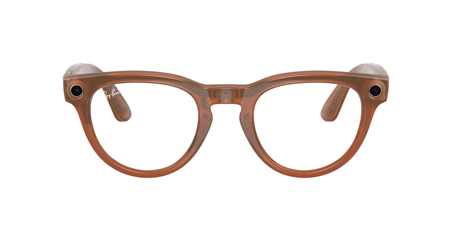 Ray-Ban Meta 4009 6706MF Caramel AI Glasses