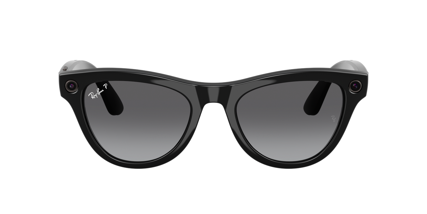 Ray-Ban Meta 4014 601/T3 Black AI Glasses