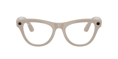 Ray-Ban Meta 4014 6700MF Chalky Grey AI Glasses