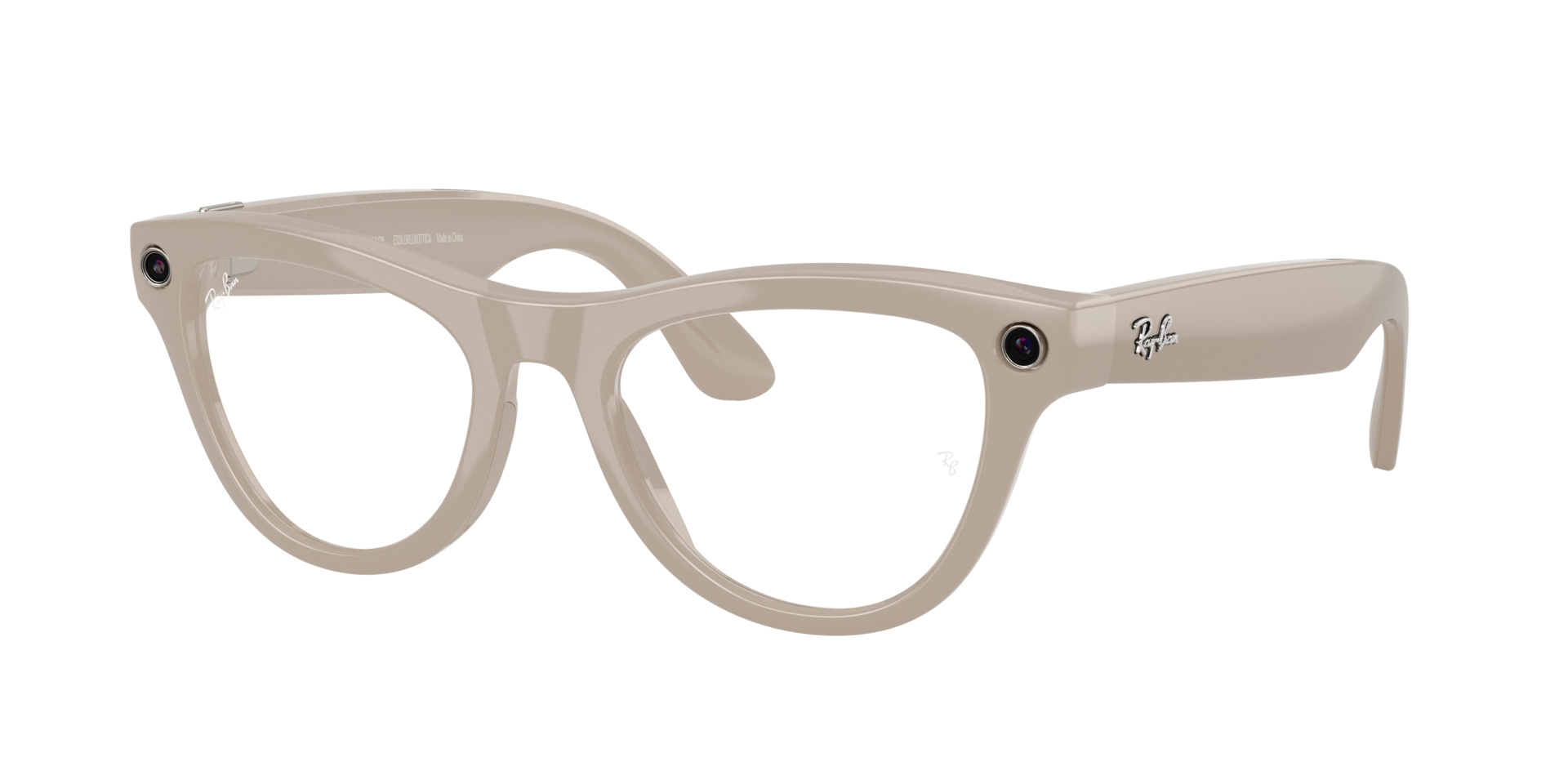 Ray-Ban Meta 4014 6700MF Chalky Grey AI Glasses — view 2