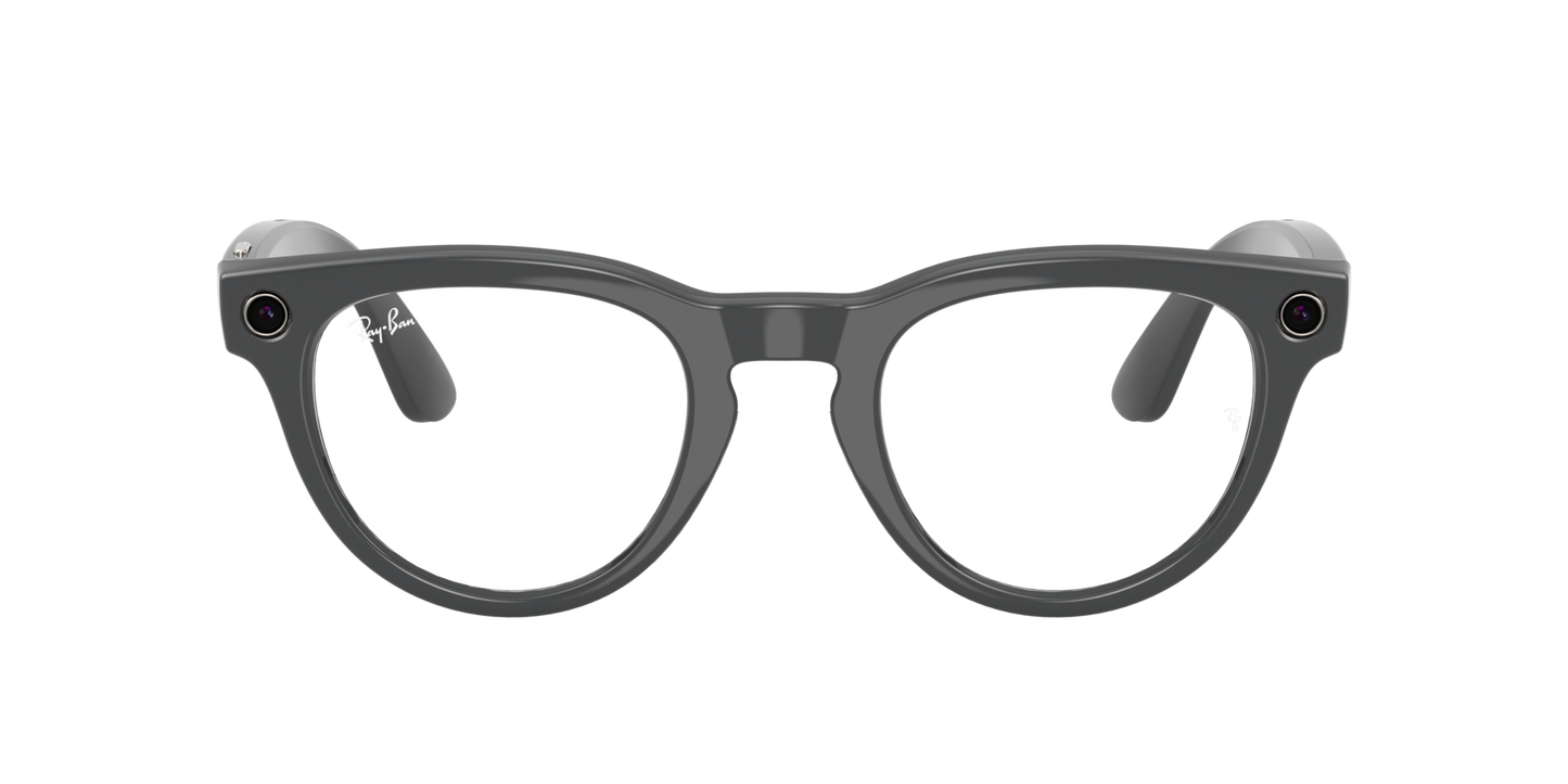 Ray-Ban Meta 4013 6702CE Asteroid Grey AI Glasses